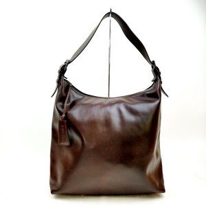 Chanel Hand Bag Brown Leather 419315